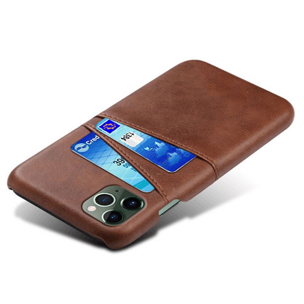 Funda Card Slots iPhone 15 Pro Marrón