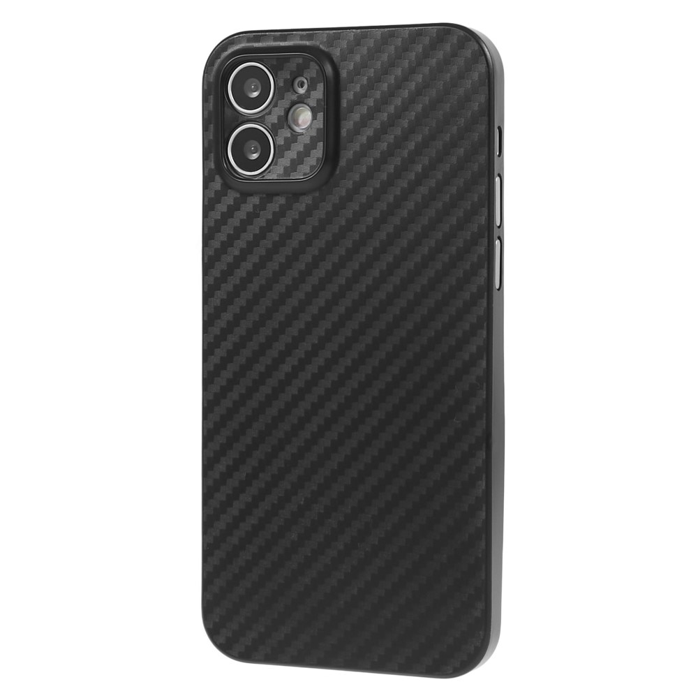 Funda UltraThin iPhone 12 Fibra de carbon