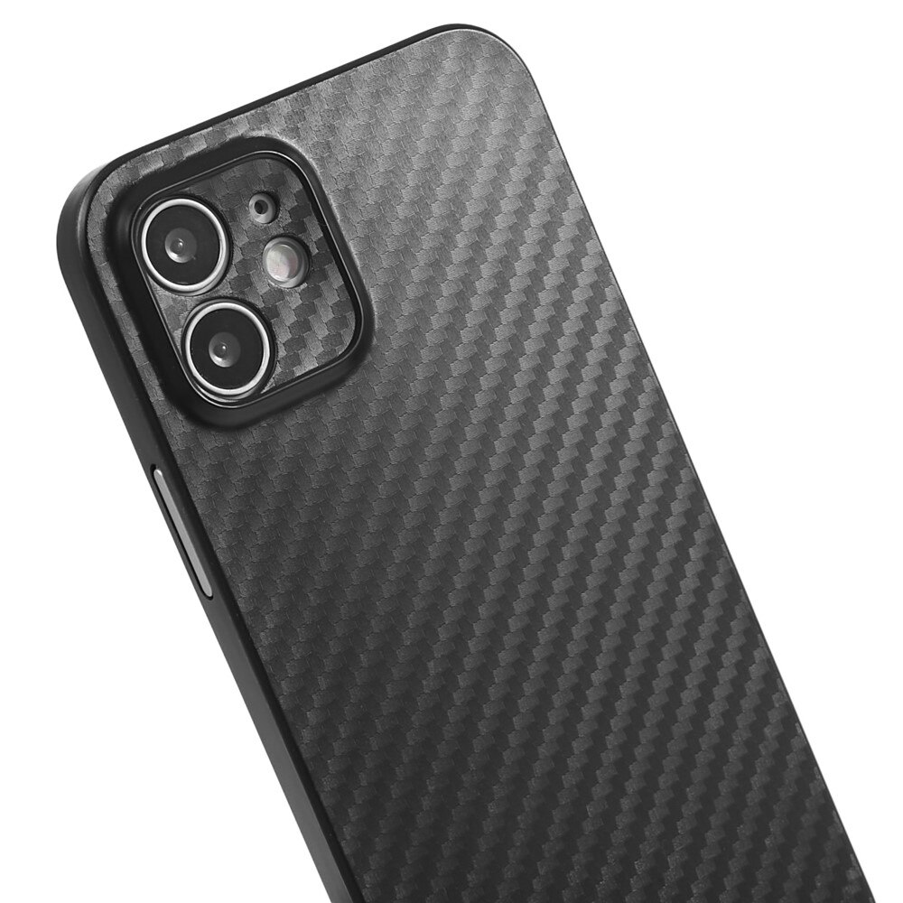 Funda UltraThin iPhone 12 Fibra de carbon