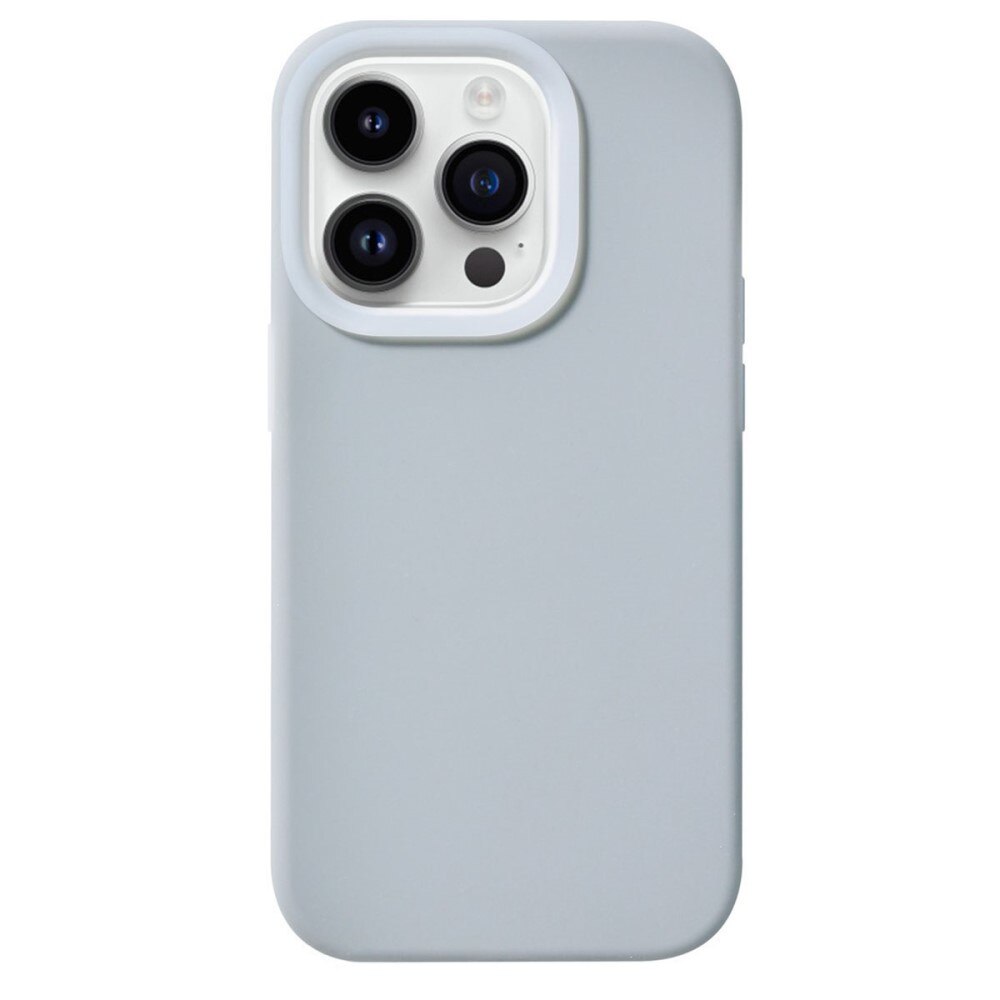 Funda de silicona Jelly iPhone 15 Pro gris