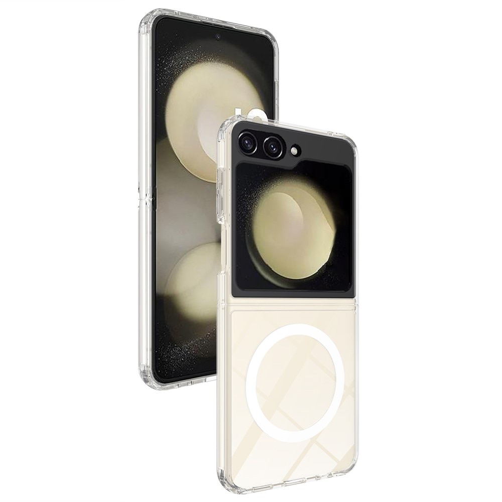 Funda híbrida MagSafe Samsung Galaxy Z Flip 5 Transparente