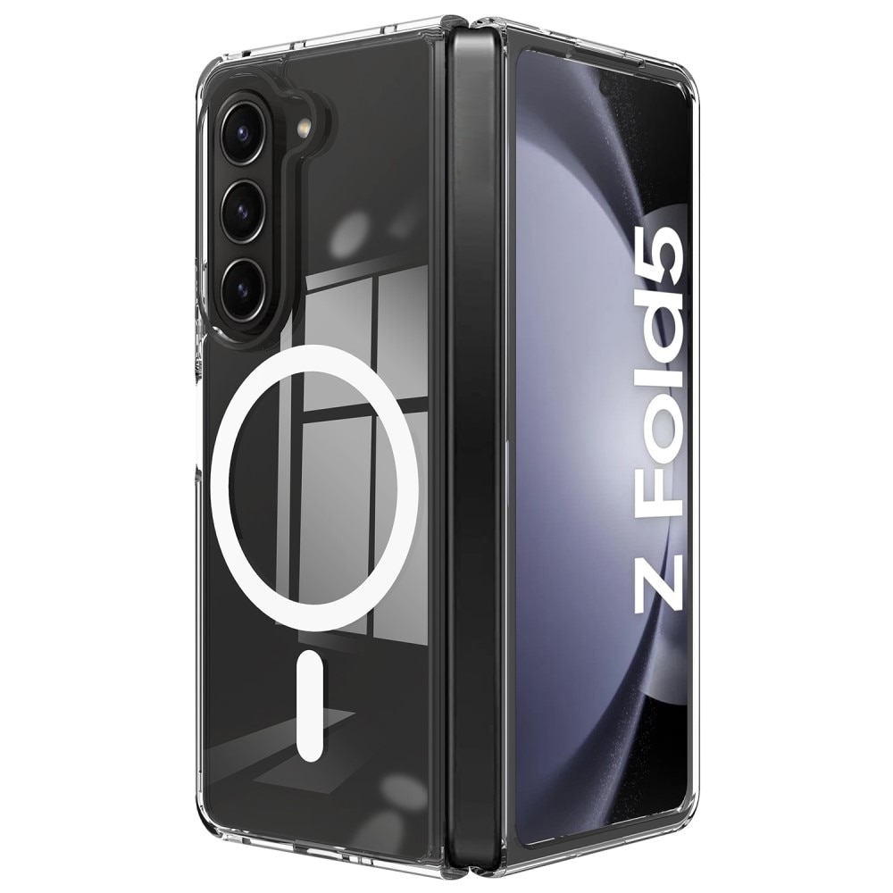 Funda híbrida MagSafe Samsung Galaxy Z Fold 5 Transparente