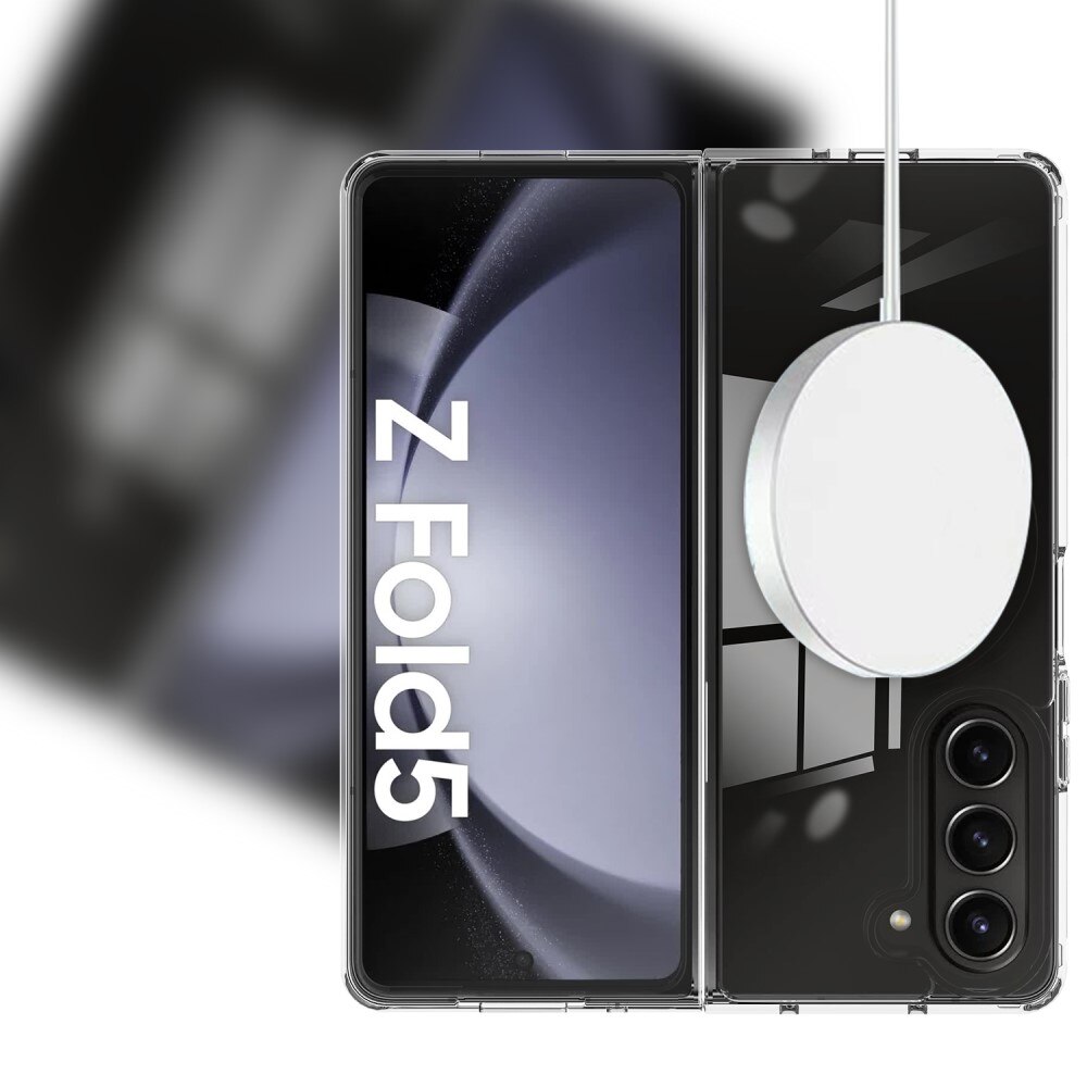 Funda híbrida MagSafe Samsung Galaxy Z Fold 5 Transparente