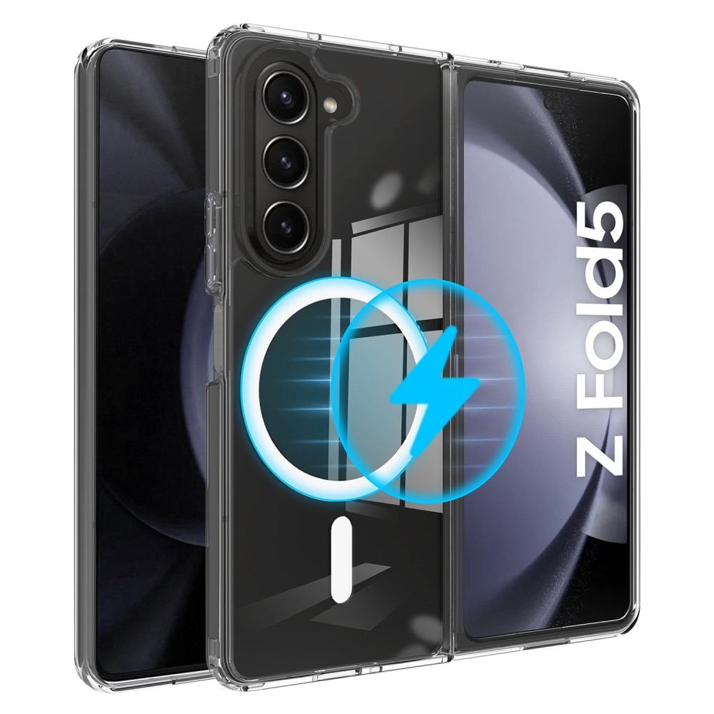Funda híbrida MagSafe Samsung Galaxy Z Fold 5 Transparente