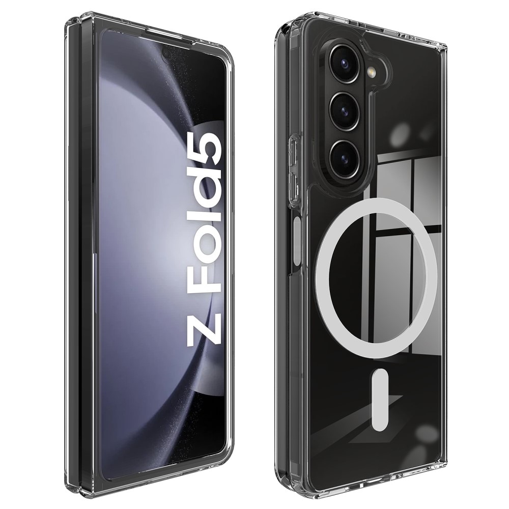 Funda híbrida MagSafe Samsung Galaxy Z Fold 5 Transparente