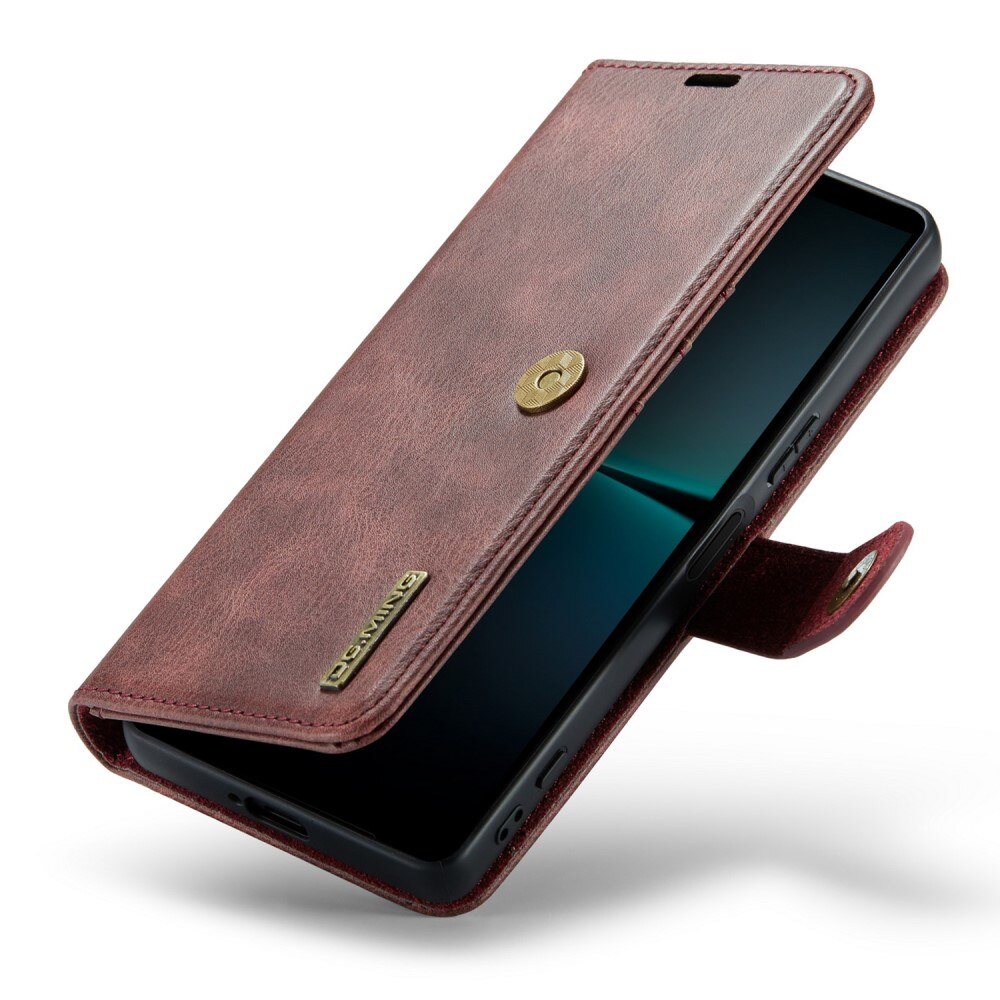 Cartera Magnet Wallet Sony Xperia 1 V Rojo
