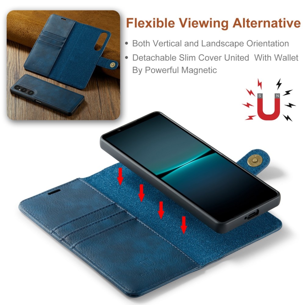 Cartera Magnet Wallet Sony Xperia 1 V Blue