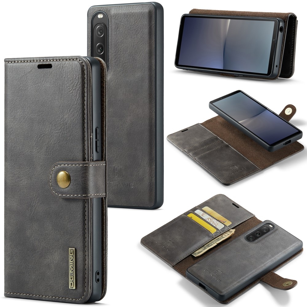 Cartera Magnet Wallet Sony Xperia 10 V Brown
