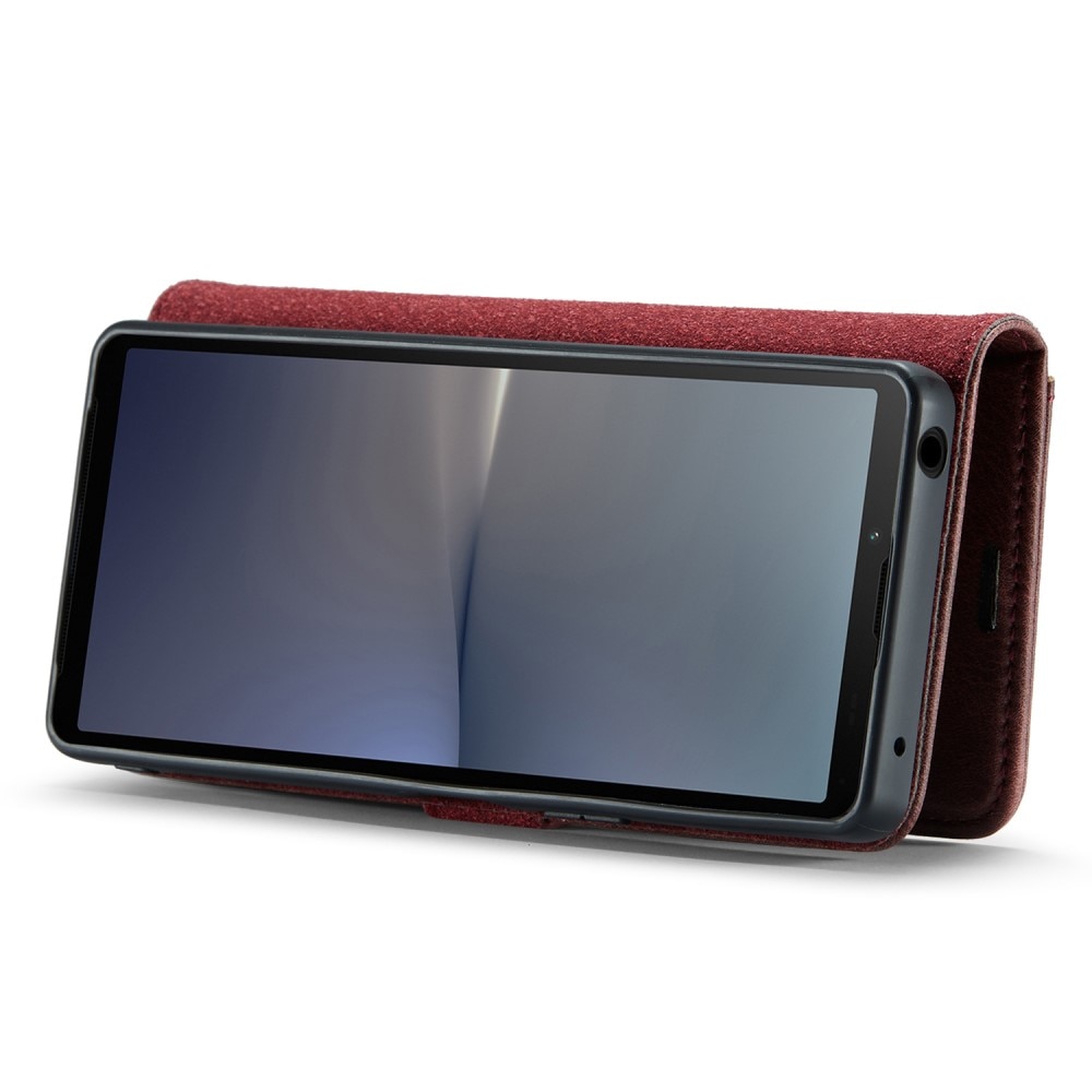 Cartera Magnet Wallet Sony Xperia 10 V Red