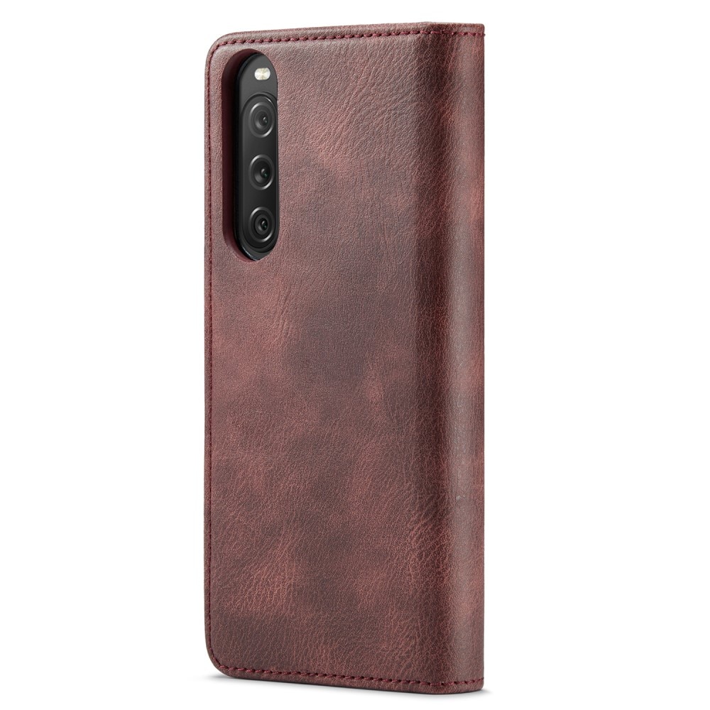 Cartera Magnet Wallet Sony Xperia 10 V Red