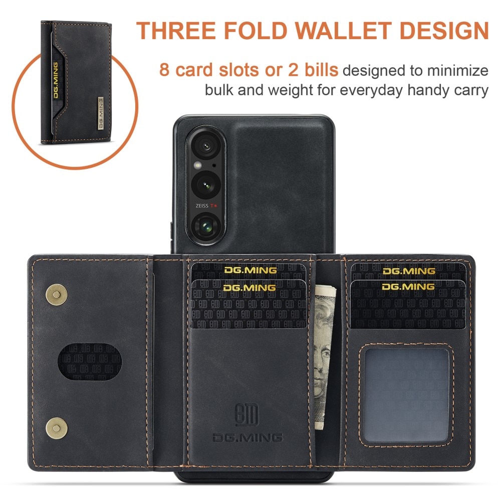 Funda Magnetic Card Slot Sony Xperia 1 V Black