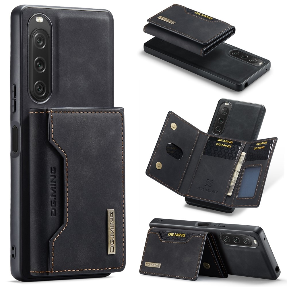 Funda Magnetic Card Slot Sony Xperia 10 V Black