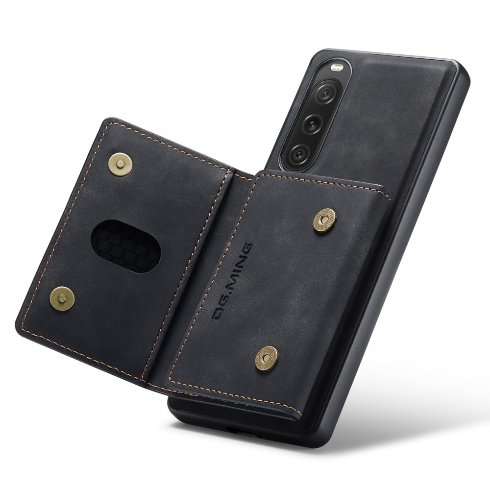 Funda Magnetic Card Slot Sony Xperia 10 V Black