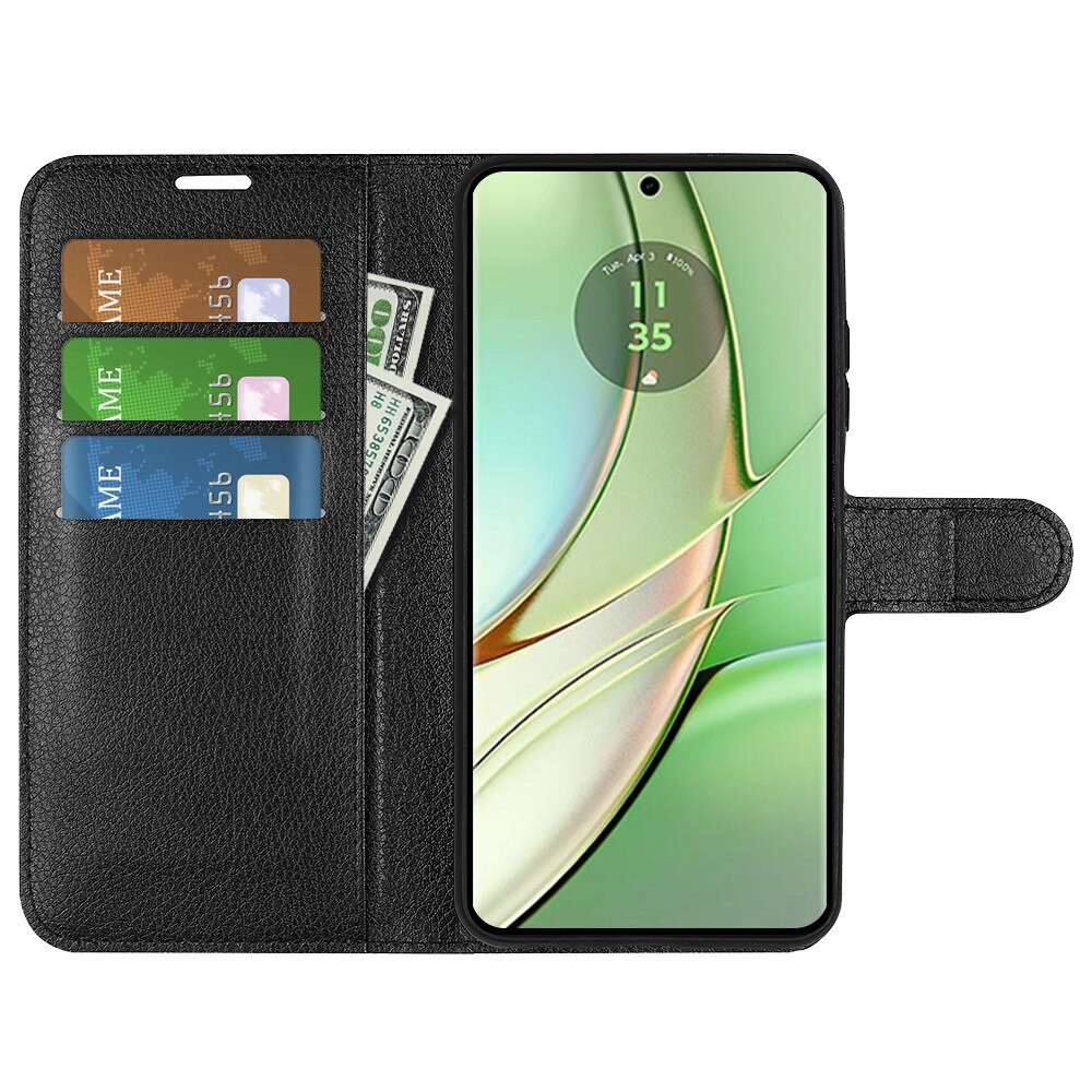 Funda cartera Motorola Edge 40 Negro