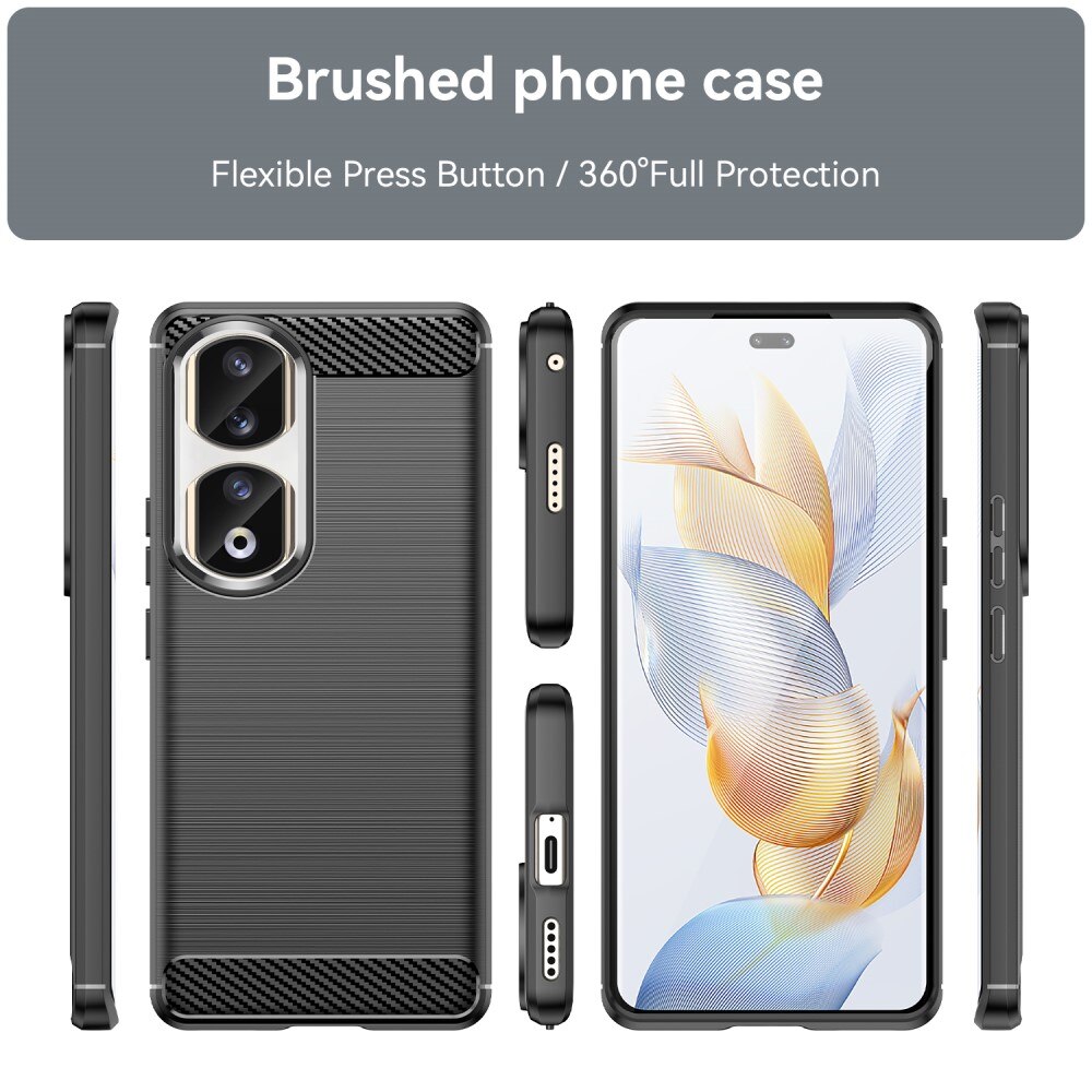 Funda TPU Brushed Honor 90 Pro Black