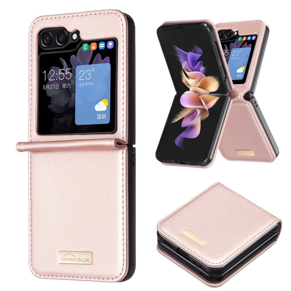 Funda Samsung Galaxy Z Flip 5 oro rosa