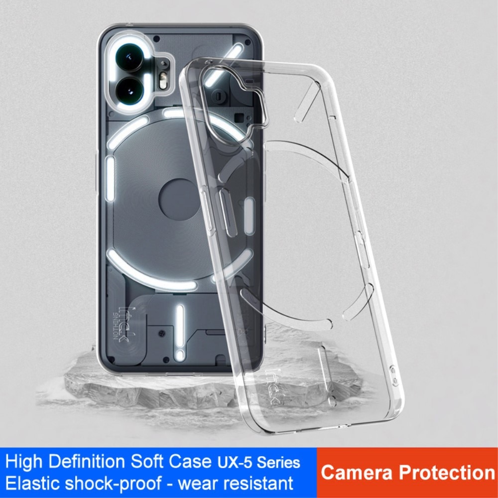 Funda TPU Case Nothing Phone 2 Transparente