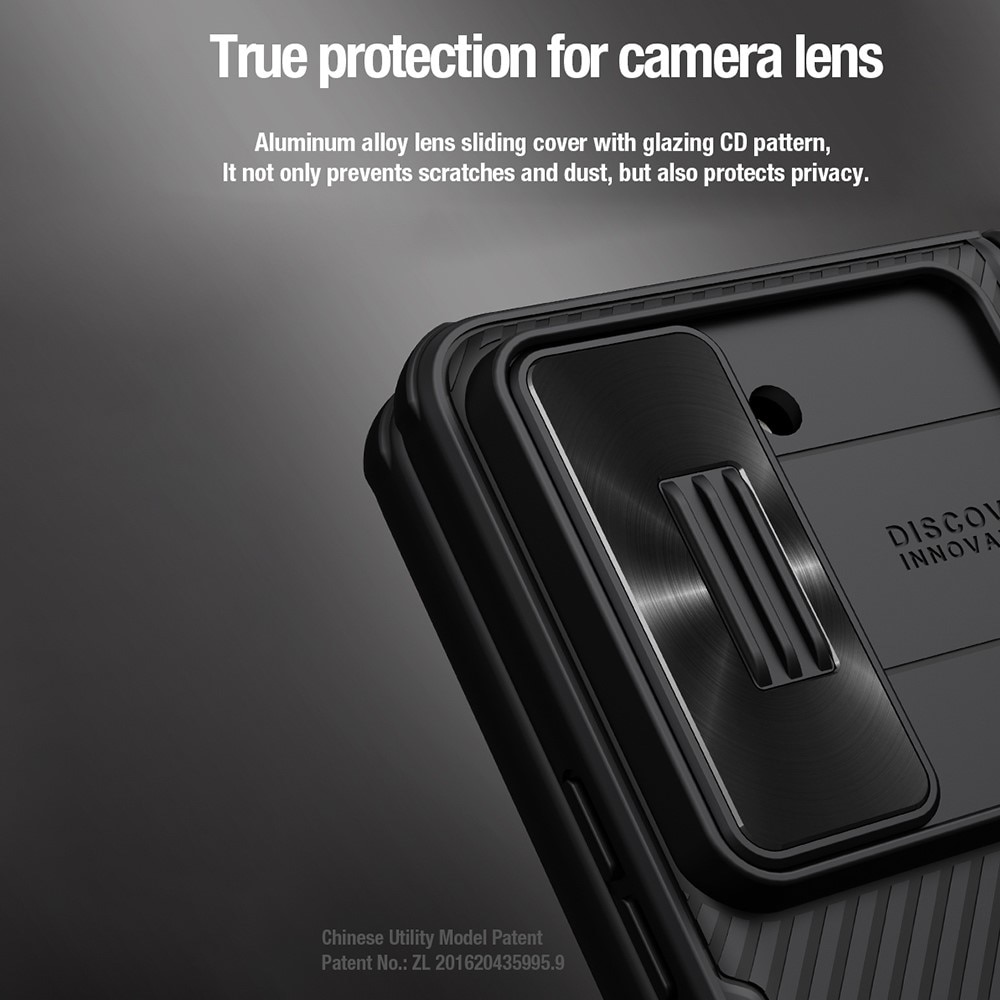 Funda CamShiled Fold con S-Pen incorporado Samsung Galaxy Z Fold 5, negro