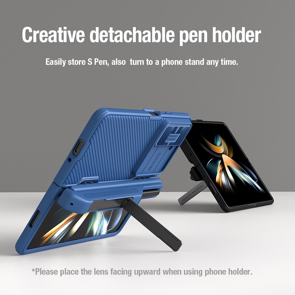 Funda CamShiled Fold con S-Pen incorporado Samsung Galaxy Z Fold 5, negro