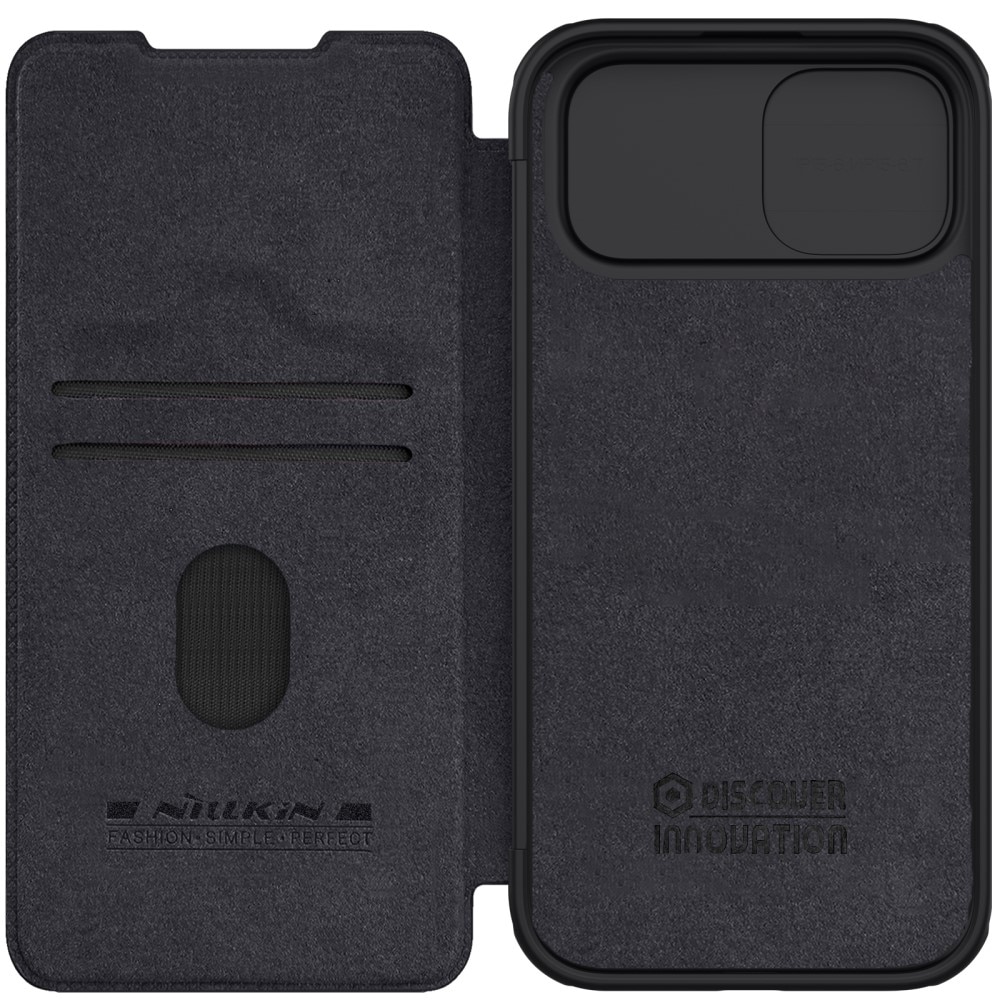 Funda Qin Pro CamShield iPhone 15 Black