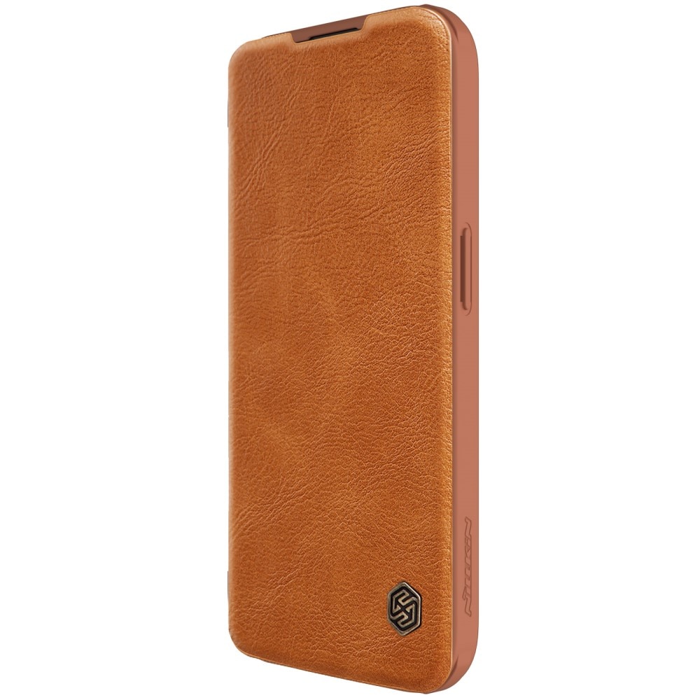 Funda Qin Pro CamShield iPhone 15 Pro Max Brown