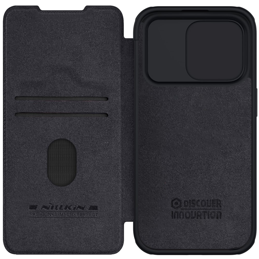 Funda Qin Pro CamShield iPhone 15 Pro Max Black