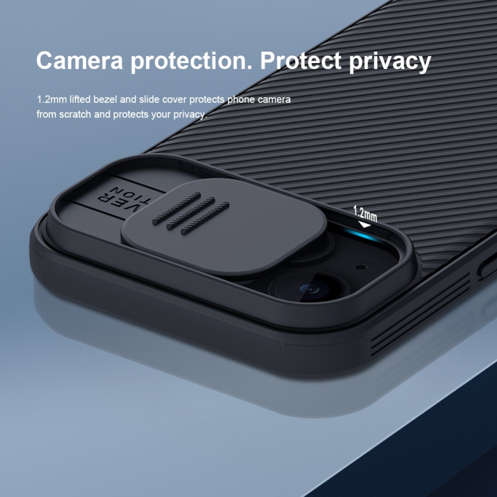 Funda CamShield iPhone 15 Negro