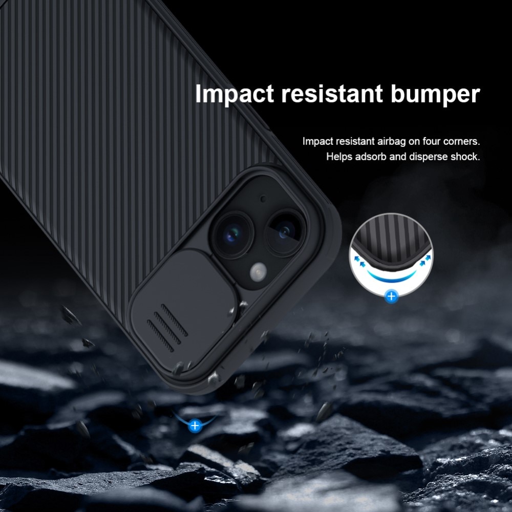 Funda CamShield iPhone 15 Negro