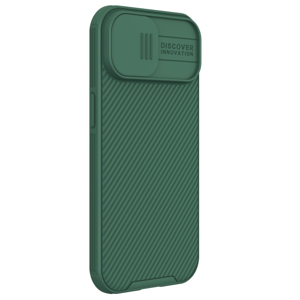 Funda CamShield iPhone 15 verde