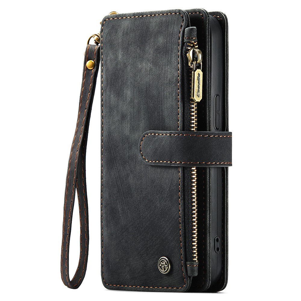 Cartera Zipper iPhone 15 Plus negro