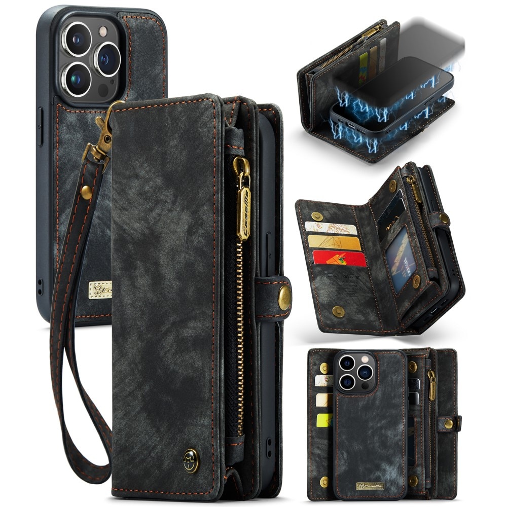 Cartera Multi-Slot iPhone 15 Pro Max Gris