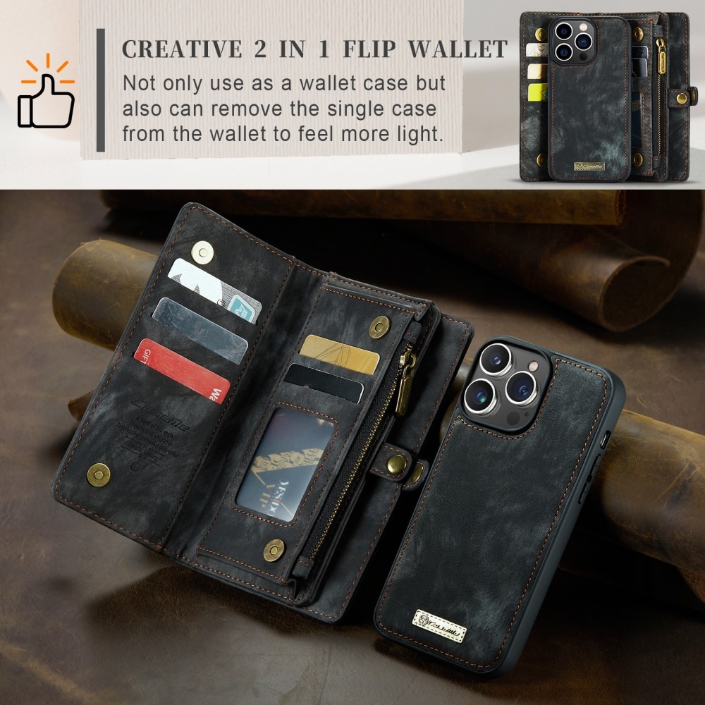 Cartera Multi-Slot iPhone 15 Pro Max Gris