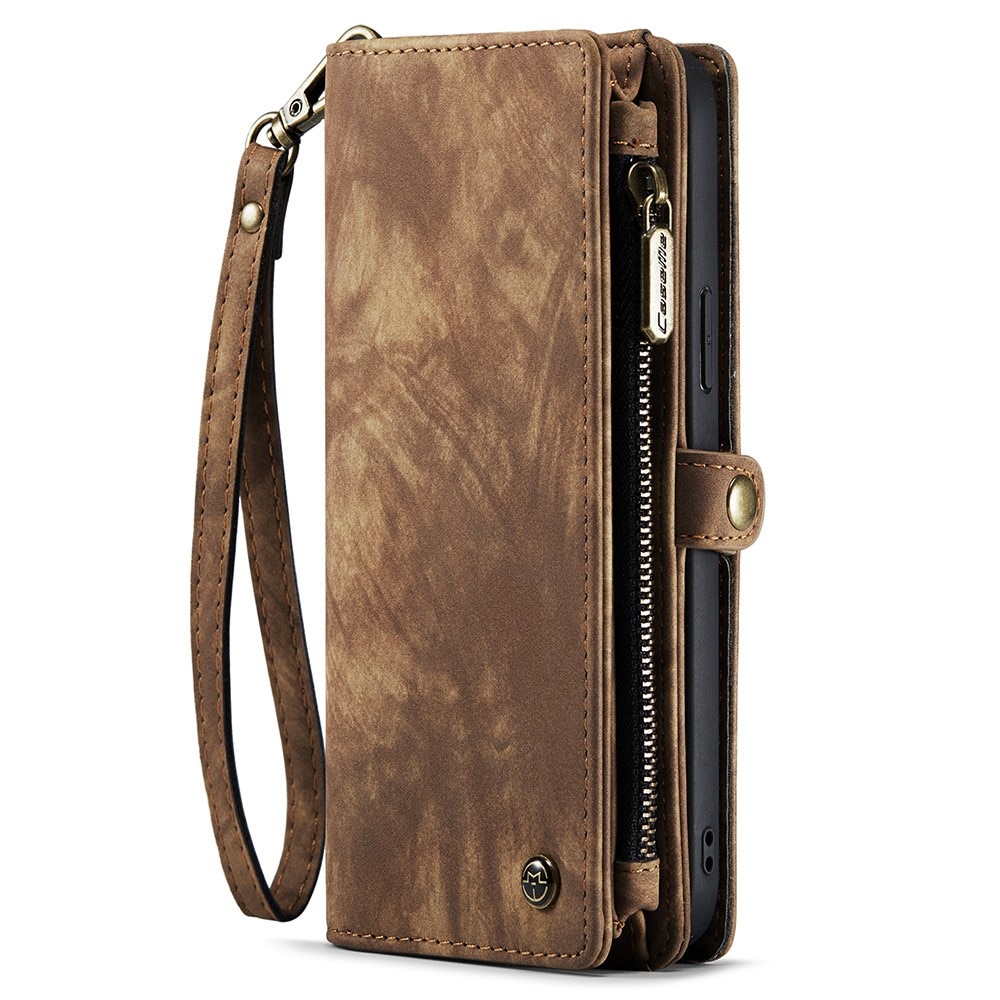 Cartera Multi-Slot iPhone 15 Pro Max Marrón