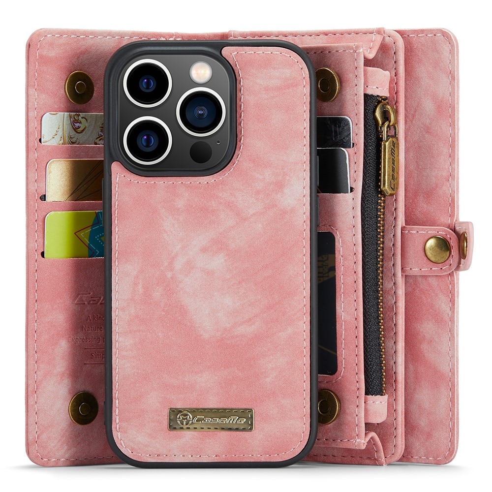 Cartera Multi-Slot iPhone 15 Pro Max rosado