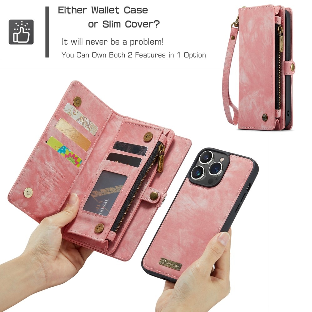 Cartera Multi-Slot iPhone 15 Pro Max Rosa