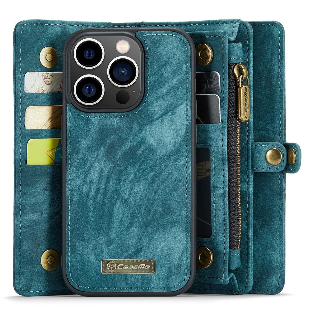 Cartera Multi-Slot iPhone 15 Pro azul