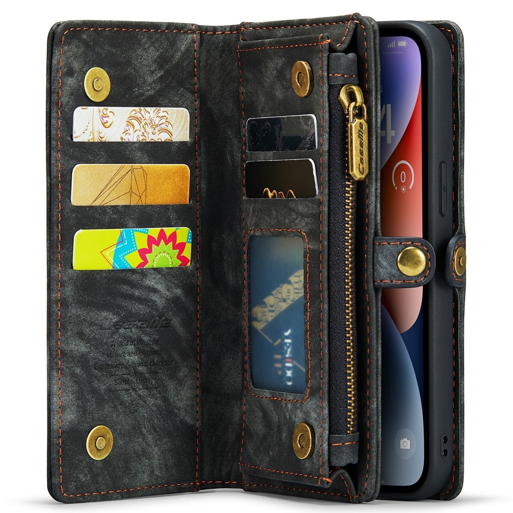Cartera Multi-Slot iPhone 15 Gris