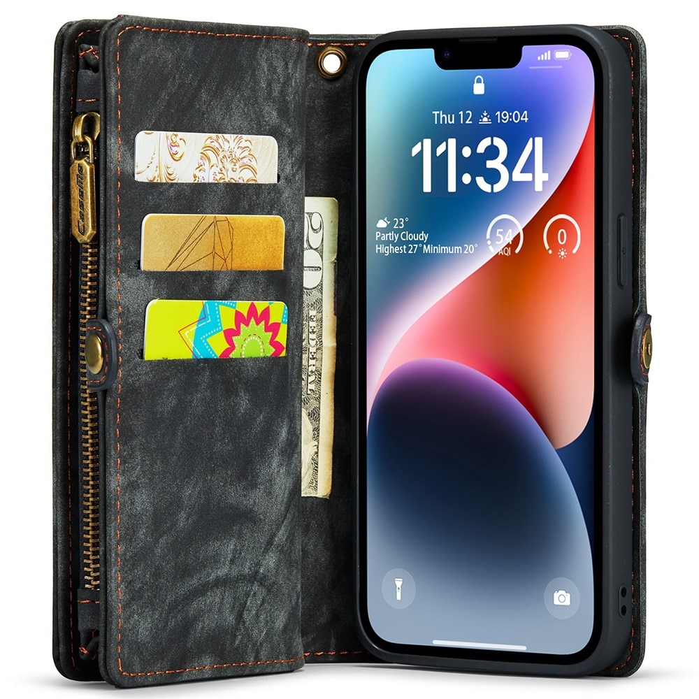 Cartera Multi-Slot iPhone 15 Gris