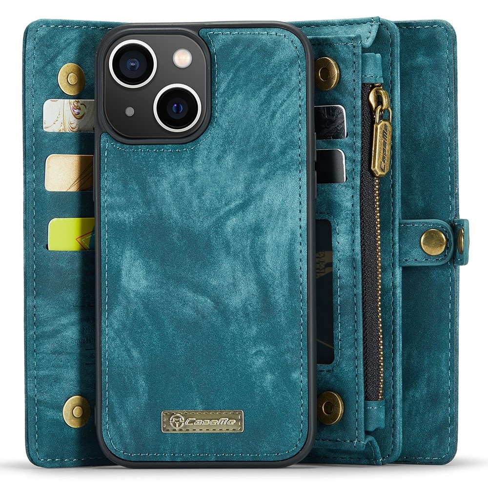 Cartera Multi-Slot iPhone 15 Plus azul