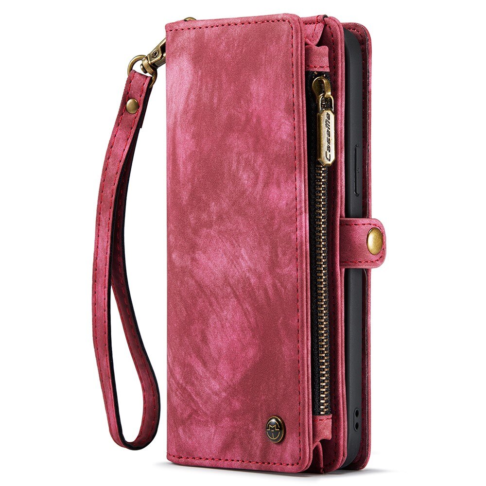 Cartera Multi-Slot iPhone 15 Plus Rojo