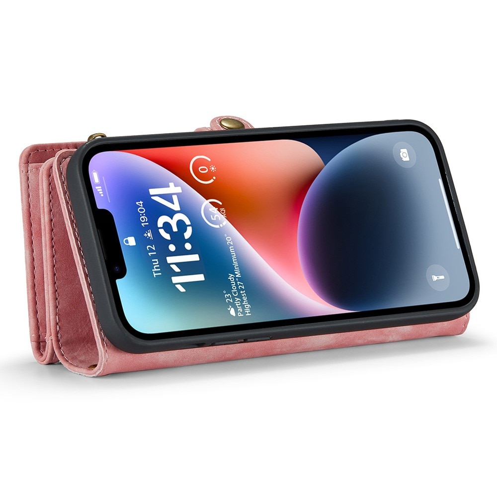 Cartera Multi-Slot iPhone 15 Plus rosado