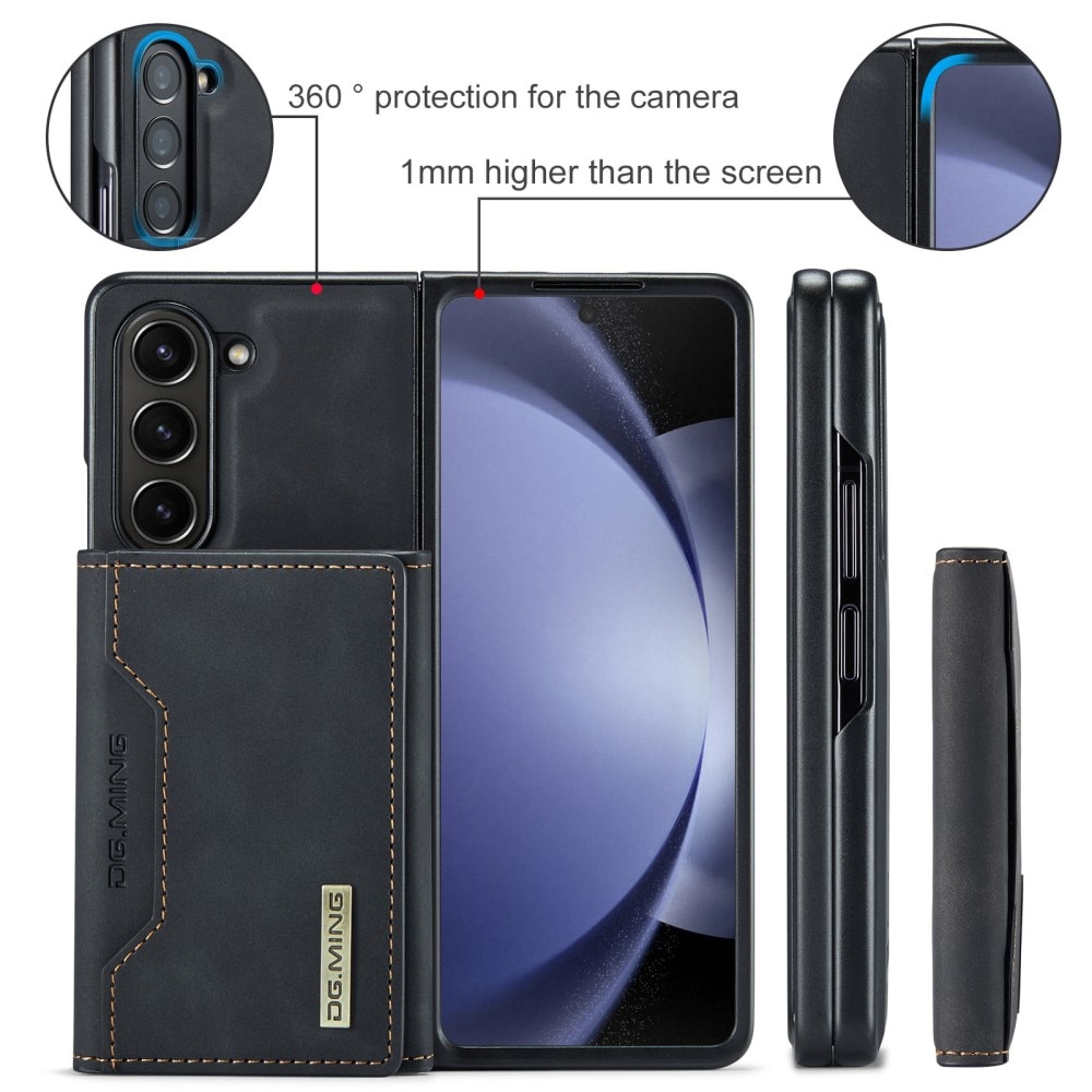 Funda Magnetic Card Slot Samsung Galaxy Z Fold 5 Black