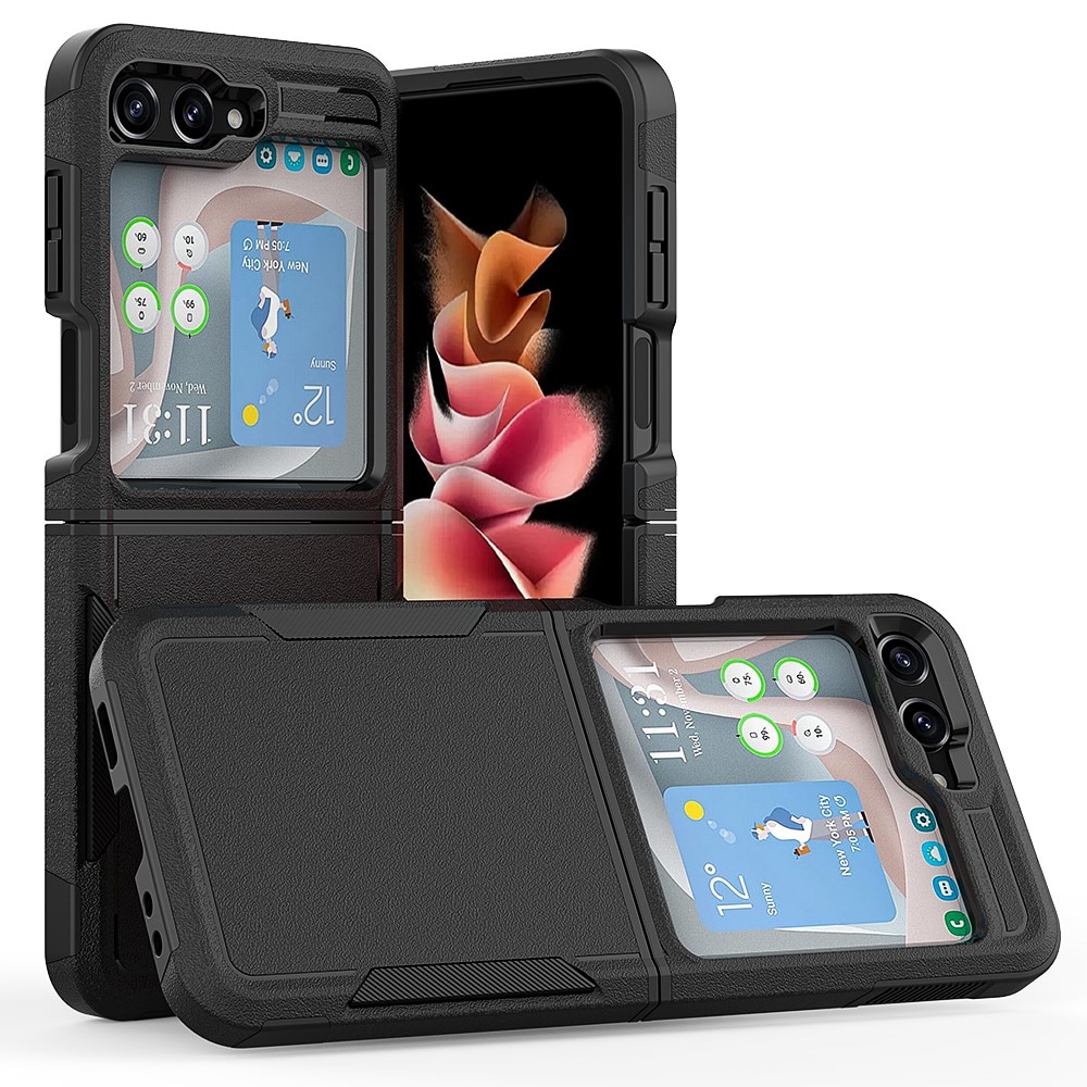 Funda híbrida Off-road Samsung Galaxy Z Flip 5, negro