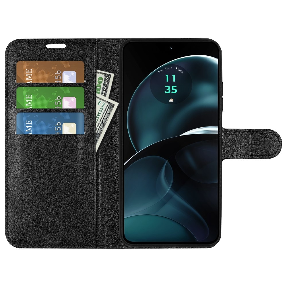 Funda cartera Motorola Moto G14 Negro