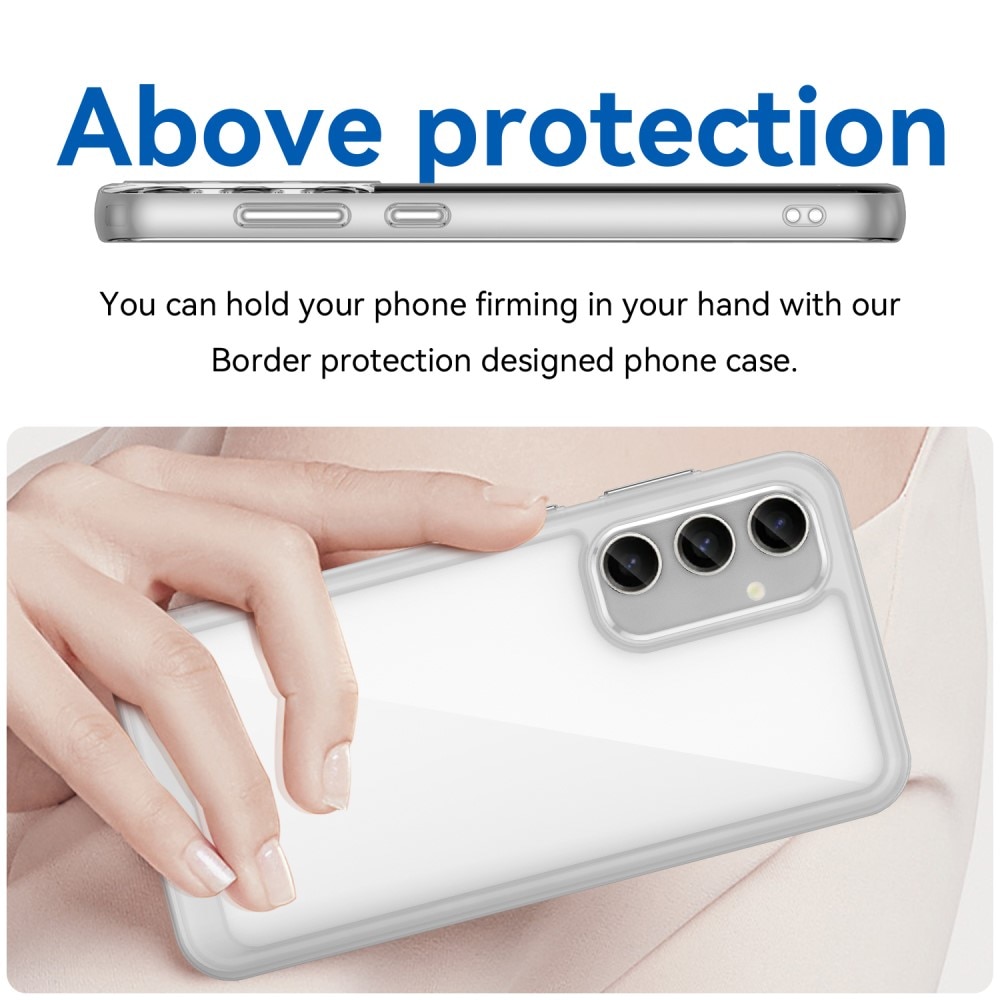 Funda Híbrida Crystal Hybrid Samsung Galaxy S23 FE transparente