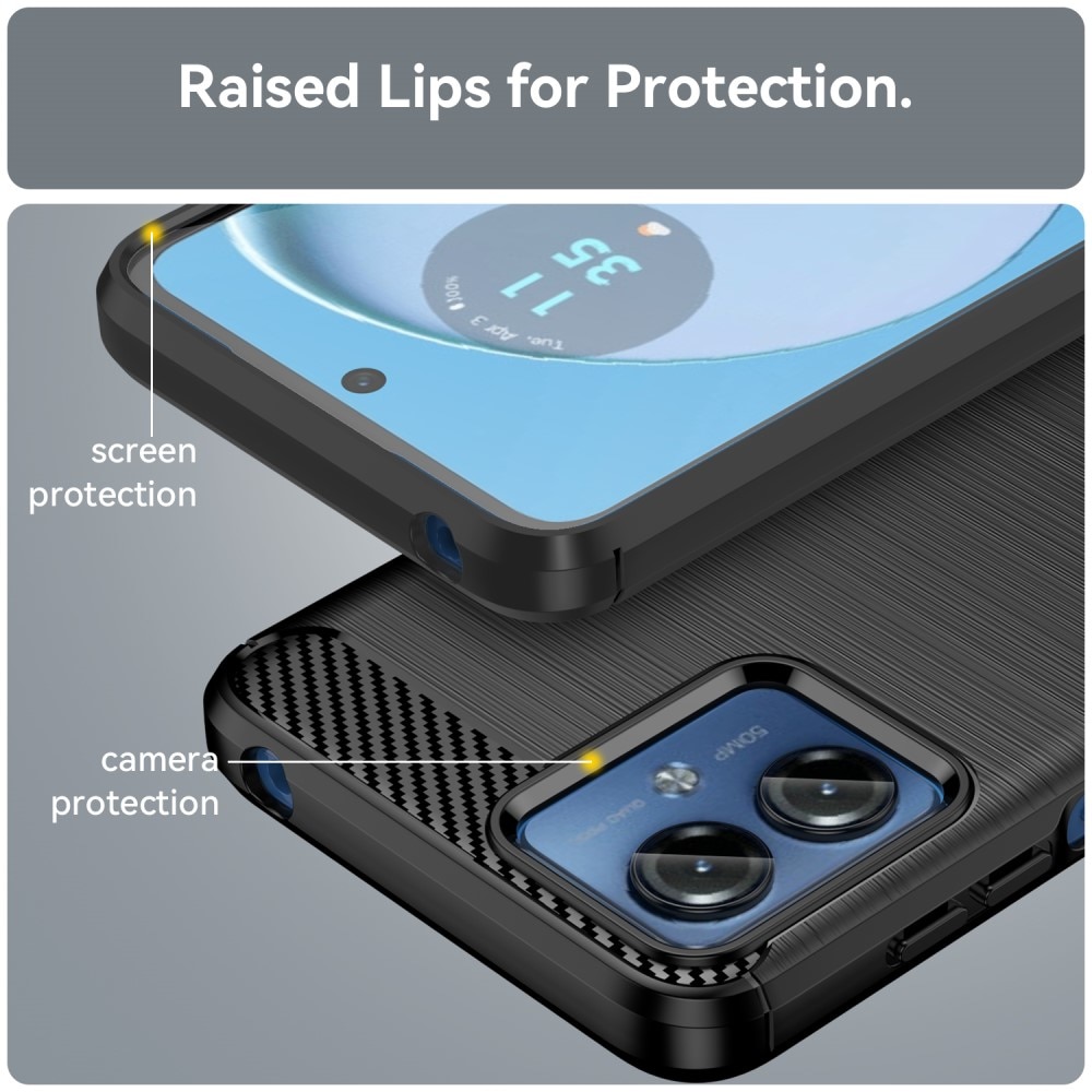 Funda TPU Brushed Motorola Moto G14 [F