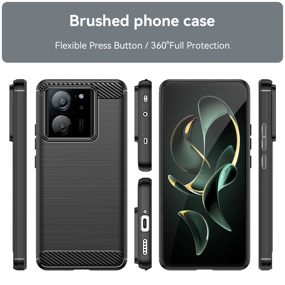 Funda TPU Brushed Xiaomi 13T Pro Black