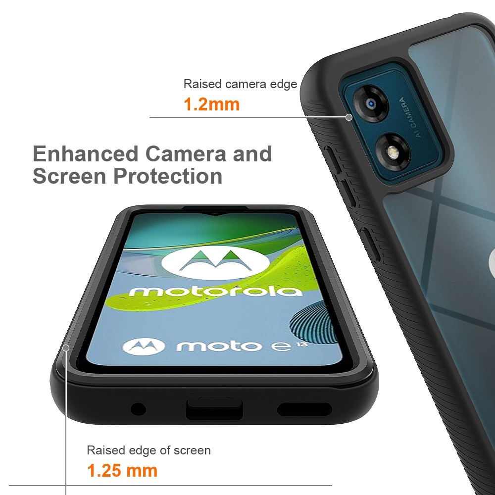 Funda Full Protection Motorola Moto E13 Negro