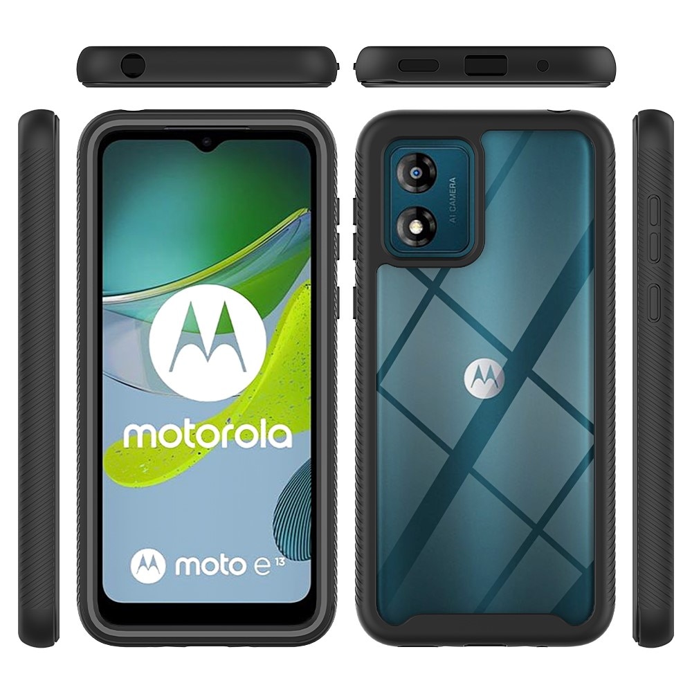 Funda Full Protection Motorola Moto E13 negro