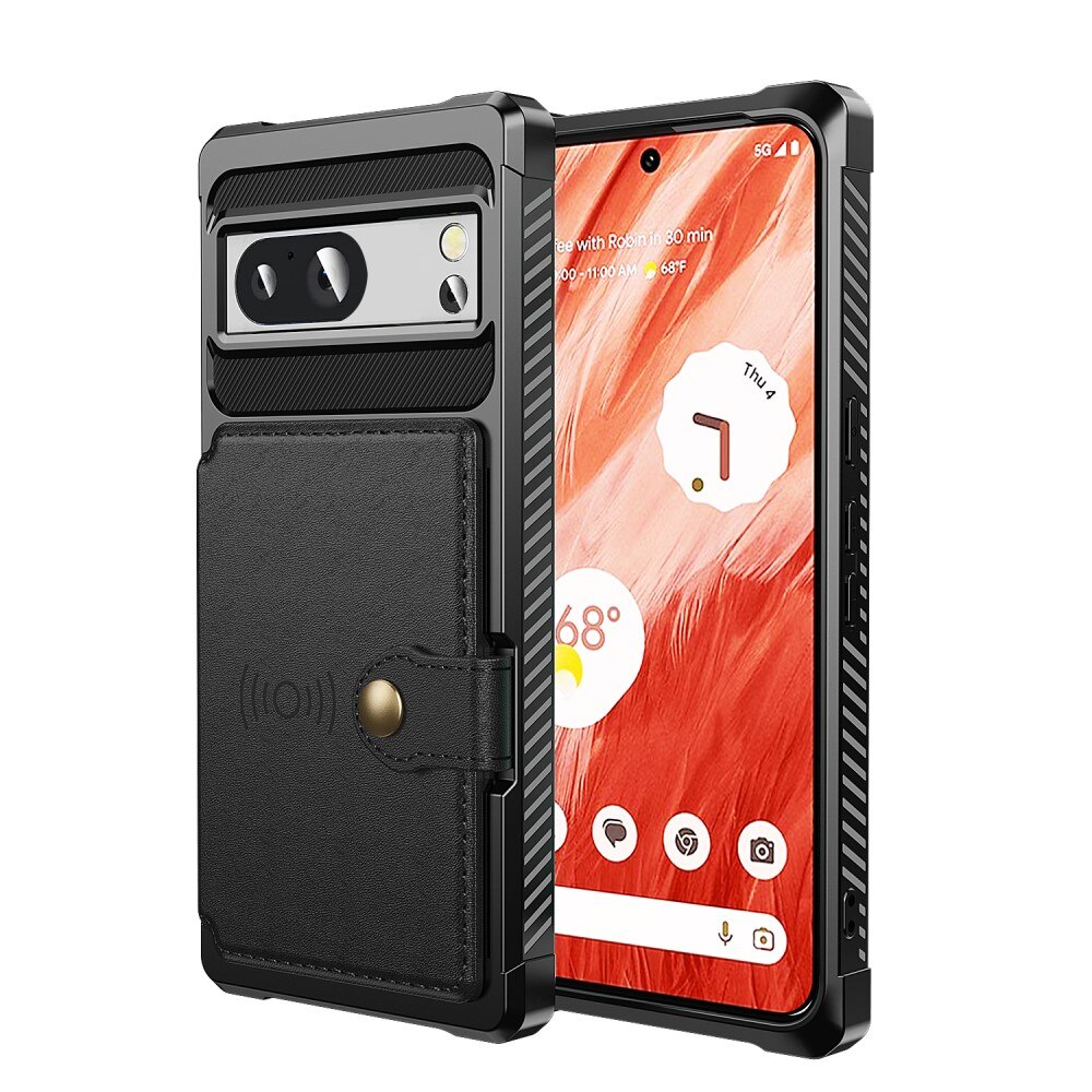 Funda con tarjetero Tough Multi-slot Google Pixel 8 negro